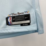 2025 Spurs WEMBANYAMA #1 Light Blue City Edition NBA Jerseys