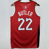 2025 Miami Heat BUTLER #22 Red City Edition NBA Jerseys 热压