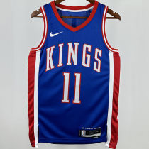 2025 Kings SABONIS #11 Purple City Edition NBA Jerseys 热压