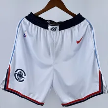 2025 clippers White NBA Cotton Pants