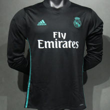 2017/18 RM Away Retro Player Version Long Sleeve Jersey 球员版