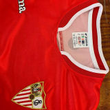 2003/04 Sevilla FC Away Red Retro Soccer Jersey