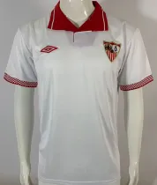 2012/13 Sevilla FC Home White Retro Soccer Jersey