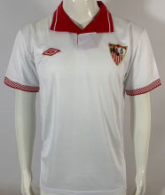2012/13 Sevilla FC Home White Retro Soccer Jersey