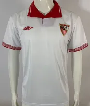2012/13 Sevilla FC Home White Retro Soccer Jersey