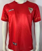 2003/04 Sevilla FC Away Red Retro Soccer Jersey