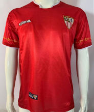 2003/04 Sevilla FC Away Red Retro Soccer Jersey