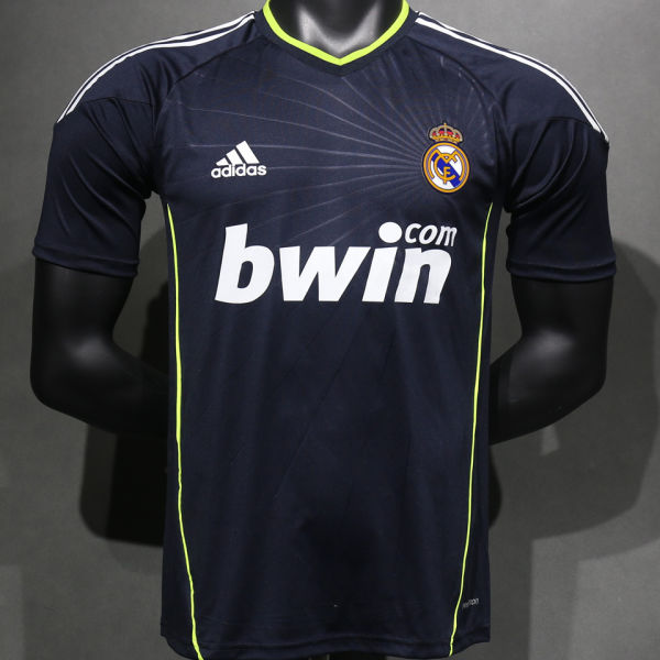 2010/11 RM Away Black Retro Player Version Soccer Jersey 球员版