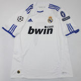 2010/11 RM Away Black Retro Long Sleeve Player Version Jersey 球员版