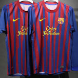 2011/12 BA Home Retro Long Sleeve Player Version Soccer Jersey