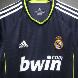 2010/11 RM Away Black Retro Long Sleeve Player Version Jersey 球员版