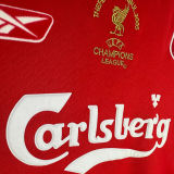 2005 LFC Home Champions Retro Long Sleeve Soccer Jersey