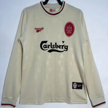 1996/97 LFC Away Long Sleeve Retro Soccer Jersey