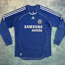 2006/07 CFC Home Blue Retro Long Sleeve Soccer Jersey