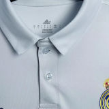 2016/17 RM White Home Retro Long Sleeve Soccer Jersey