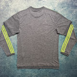 2015/16 RM Away Grey Retro Long Sleeve Soccer Jersey