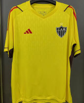 2025 AT Mineiro Limited Edition Goalkeeper Yellow Soccer Jersey 