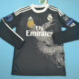 2014/15 RM Black Dragon Retro Player Version Soccer Jersey 球员版