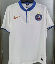 2013/14 Bahia Home White Retro Soccer Jersey
