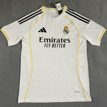 2025/26 RM Home White Fans Soccer Jersey