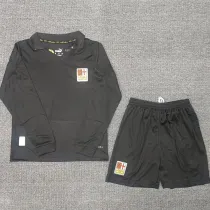 2025 AC Milan 125Th Anniversary Goalkeeper Long Sleeve KIds Soccer Jersey