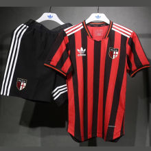 2025 AC Home Retro Style Player Version Suit Soccer Jersey （A Set）套装