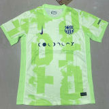 2024/25 BA 1:1 Quality Third Green Fans Soccer Jersey 胸前 长 广告