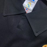 2002/03 RM Away Black Retro Long Sleeve Soccer Jersey