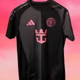 2025/26 Inter Miami Away Black Player Version Kids Jersey 球员版童装