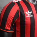 2025 AC Home Retro Style Player Version Suit Soccer Jersey （A Set）套装