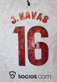 J. NAVAS # 16 Sevilla FC Home White Fans Soccer Jersey 2024/25 全广告 切图