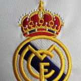 1994/96 RM White Home Retro Long Sleeve Soccer Jersey