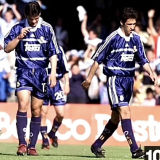 1998/99 RM Away Retro Long Sleeve Soccer Jersey