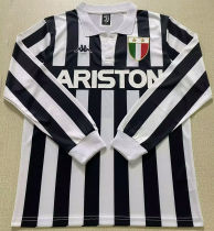 1984/85 JUV Home Retro Long Sleeve Soccer Jersey