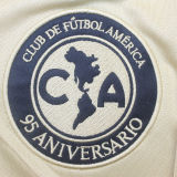 95Th Club America Retro Long Sleeve Soccer Jersey