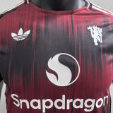2025 M Utd Special Edition Player Version Soccer Jersey