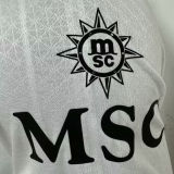 2024/25 AC Milan Away White Player Version Long Sleeve Soccer