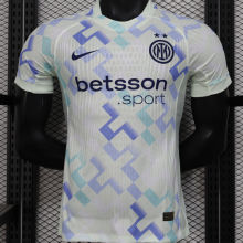 2025/26 In Milan Away White Player Version Soccer Jersey