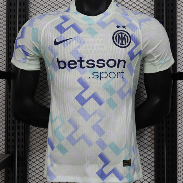 2025/26 In Milan Away White Player Version Soccer Jersey