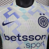 2025/26 In Milan Away White Player Version Soccer Jersey