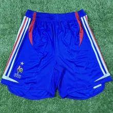 2006 France Blue Retro Shorts Pants