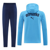 2025 M Utd Sky Blue Jacket Tracksuit