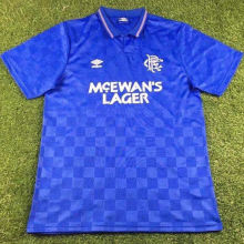 1987/90 Rangers Home Retro Soccer Jersey