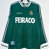 1999/2000 Deportivo La Coruna Away Retro Long Sleeve Soccer Jersey
