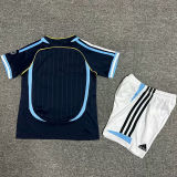 2006 Argentina Away Retro Kids Soccer Jersey