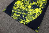 2025 Man City Fluorescent Green Kids Sweater Tracksuit 喷墨