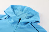 2025 M Utd Sky Blue Jacket Tracksuit