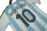 2006 Argentina Home Retro Kids Soccer Jersey