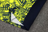2025 Man City Fluorescent Green Sweater Tracksuit 喷墨