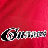 1996/98 ARS Home Red Retro Long Sleeve Soccer Jersey